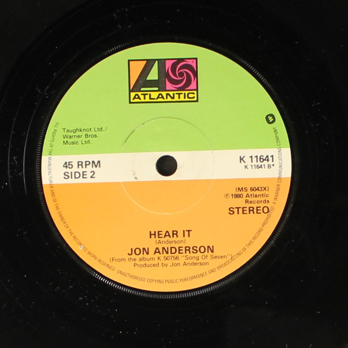 hear it by JON ANDERSON