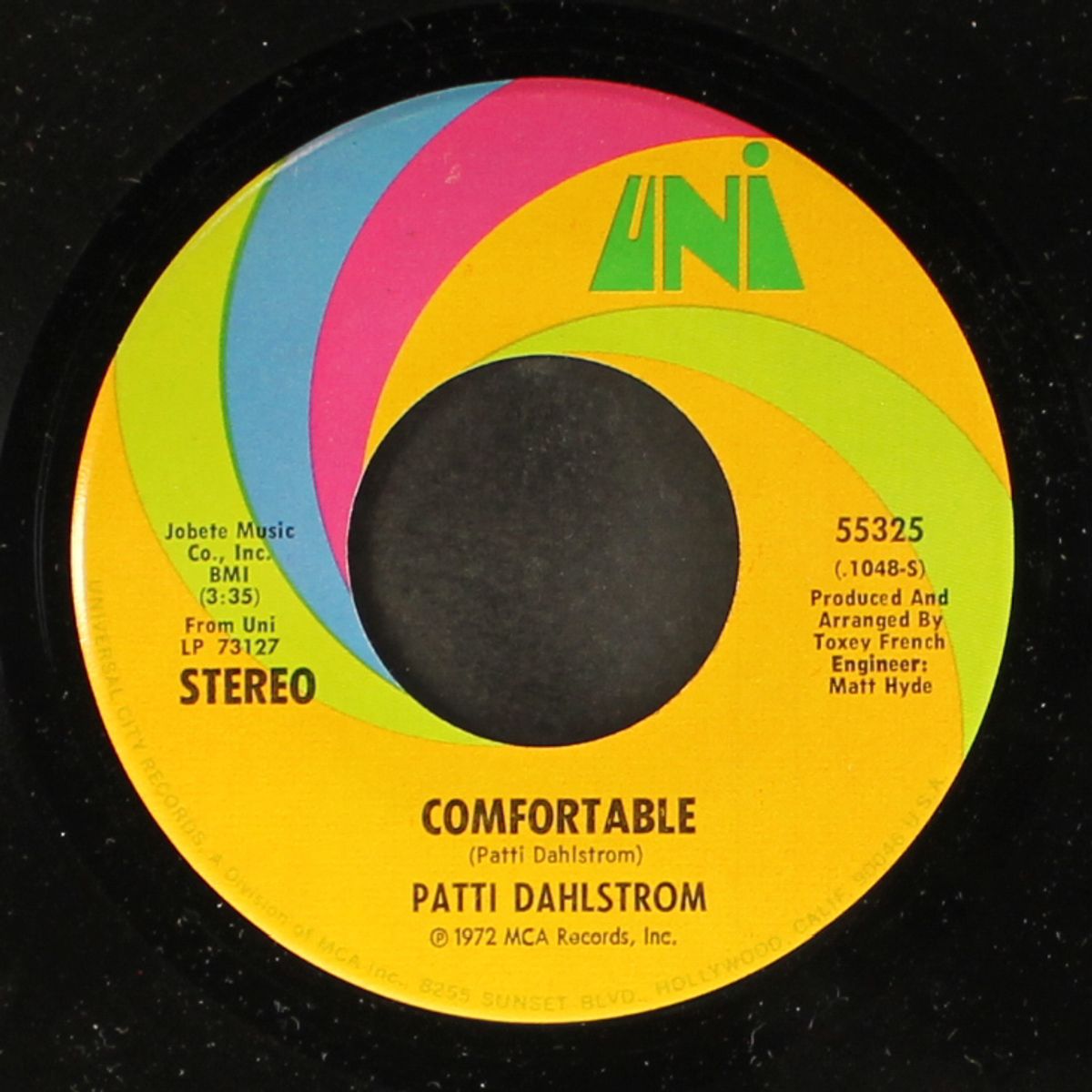 comfortable / wait like a lady by PATTI DAHLSTROM