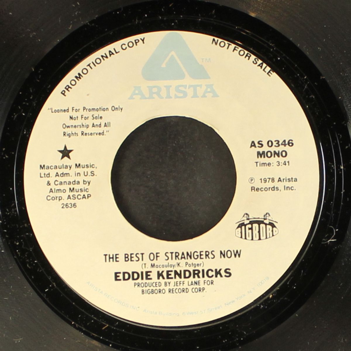 the best of strangers now / mono by EDDIE KENDRICKS