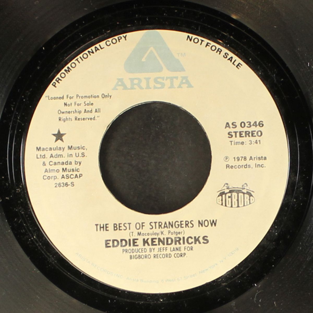 the best of strangers now / mono by EDDIE KENDRICKS