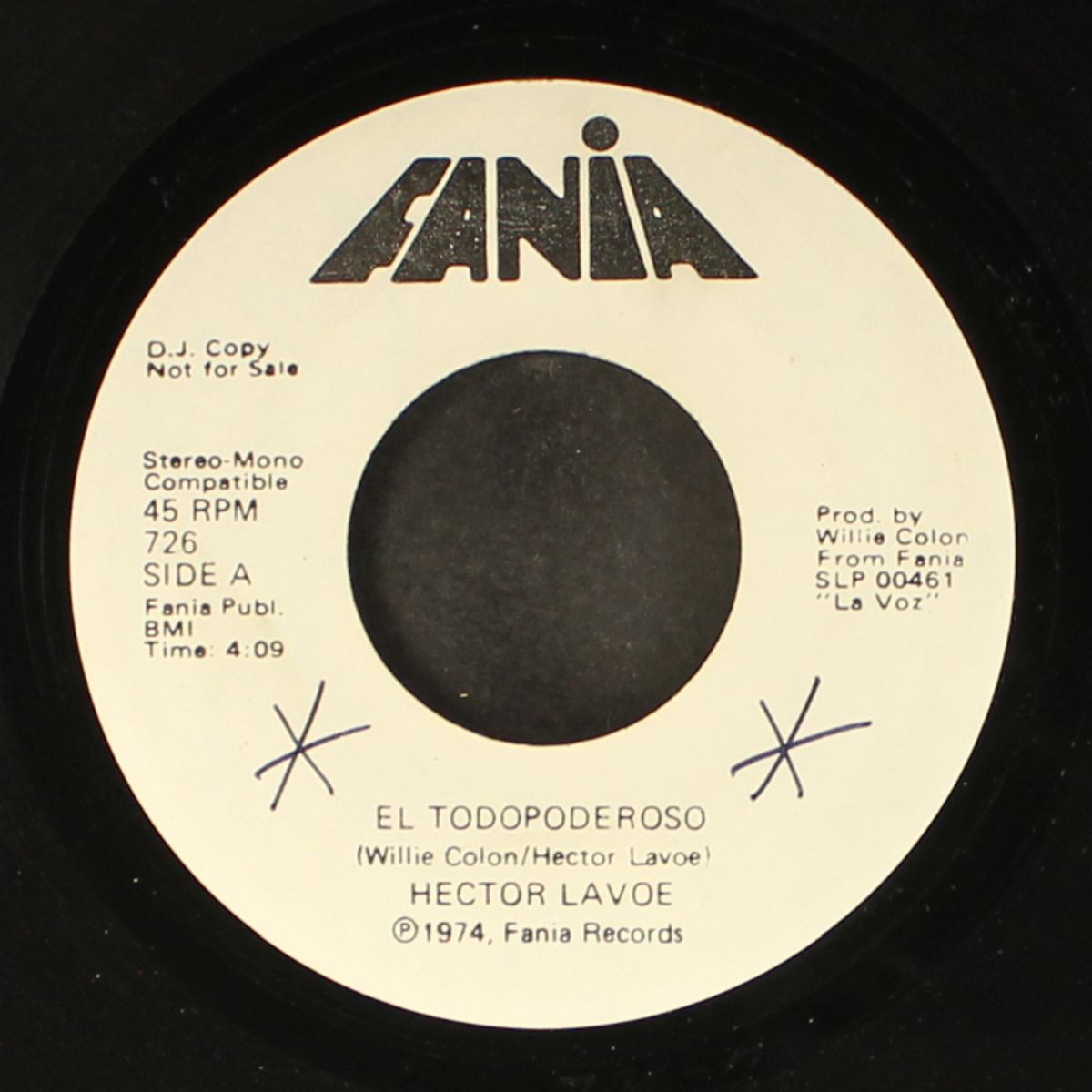 el todopoderoso / tus ojos by HECTOR LAVOE