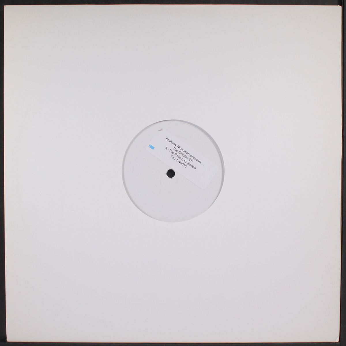 the sinister ep by ANTHONY NICHOLSON