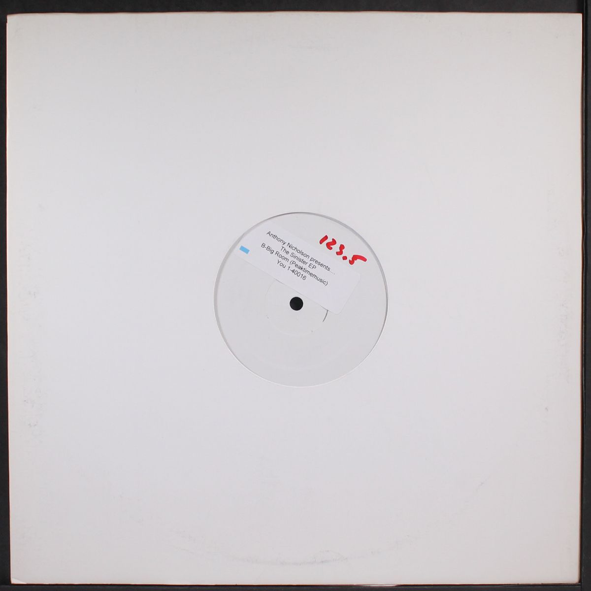 the sinister ep by ANTHONY NICHOLSON