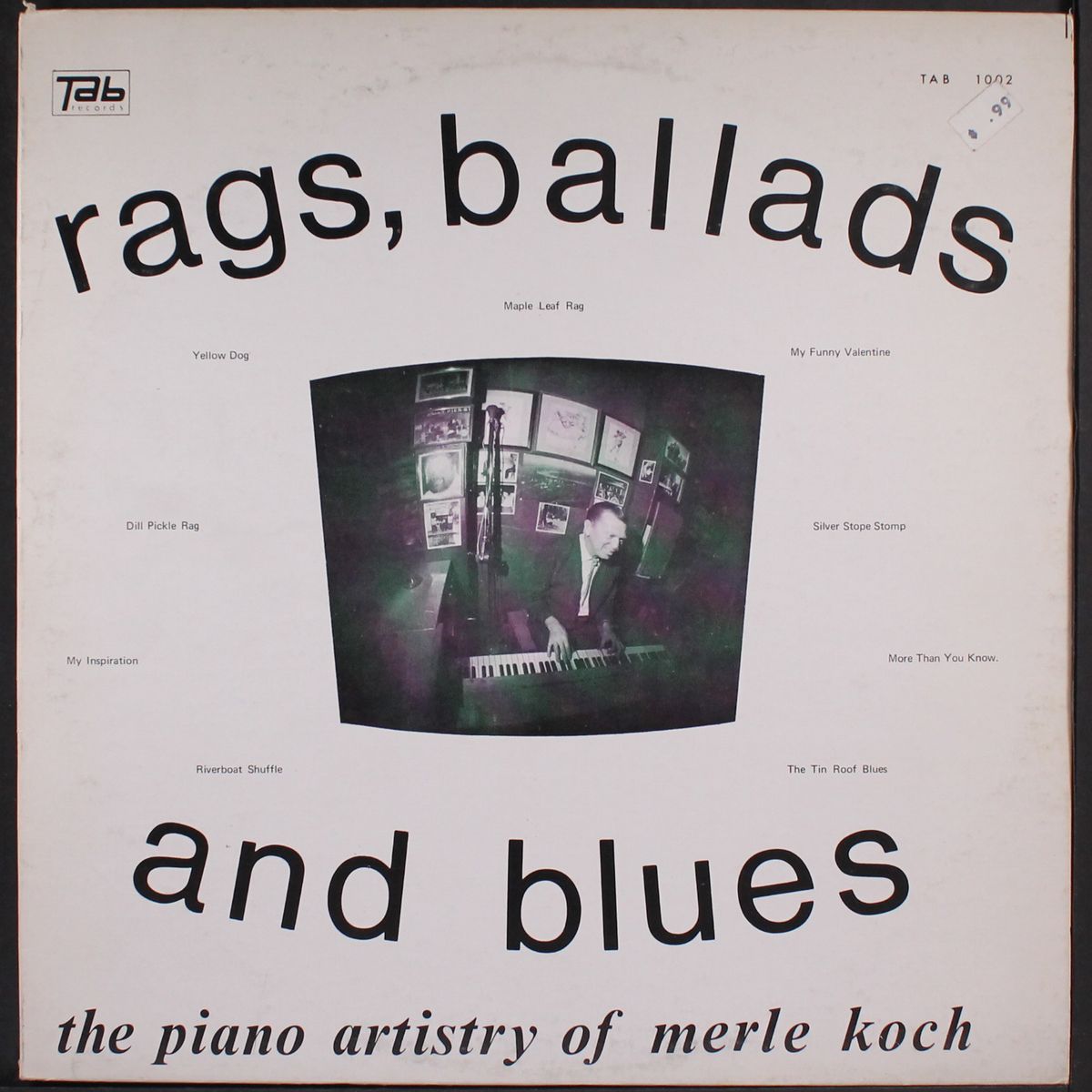 rags, ballads and blues by MERLE KOCH