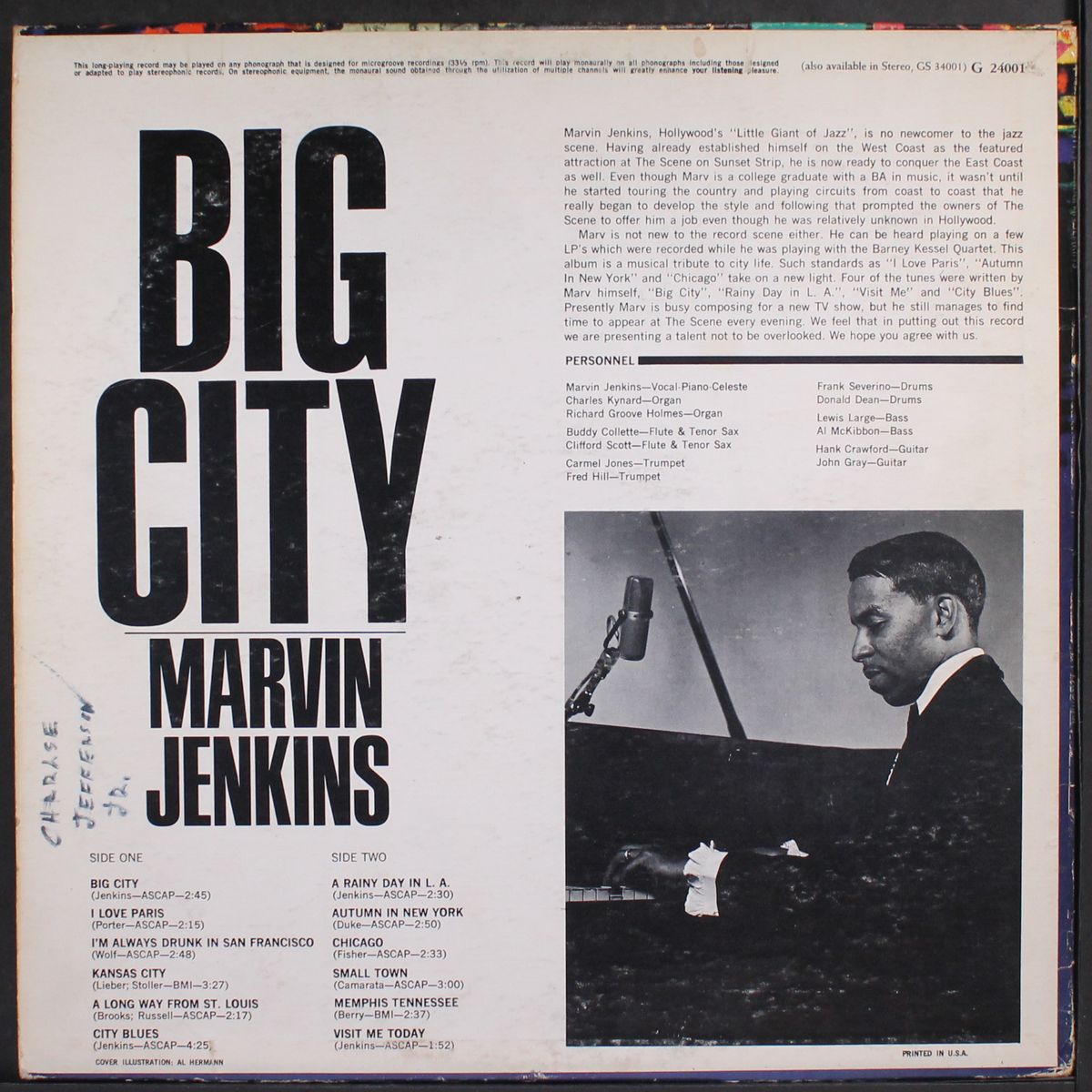 big city by MARVIN JENKINS