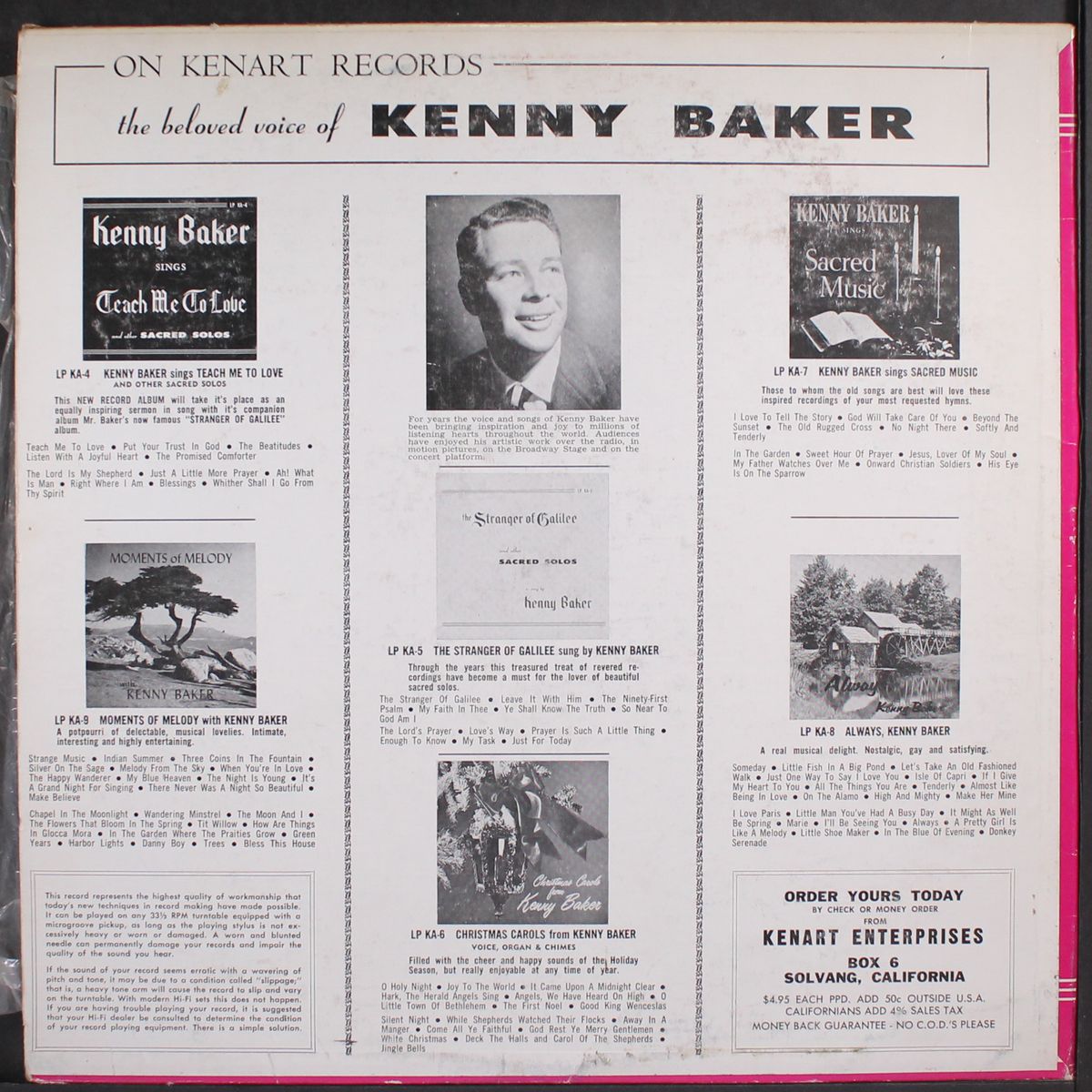teach me to love by KENNY BAKER