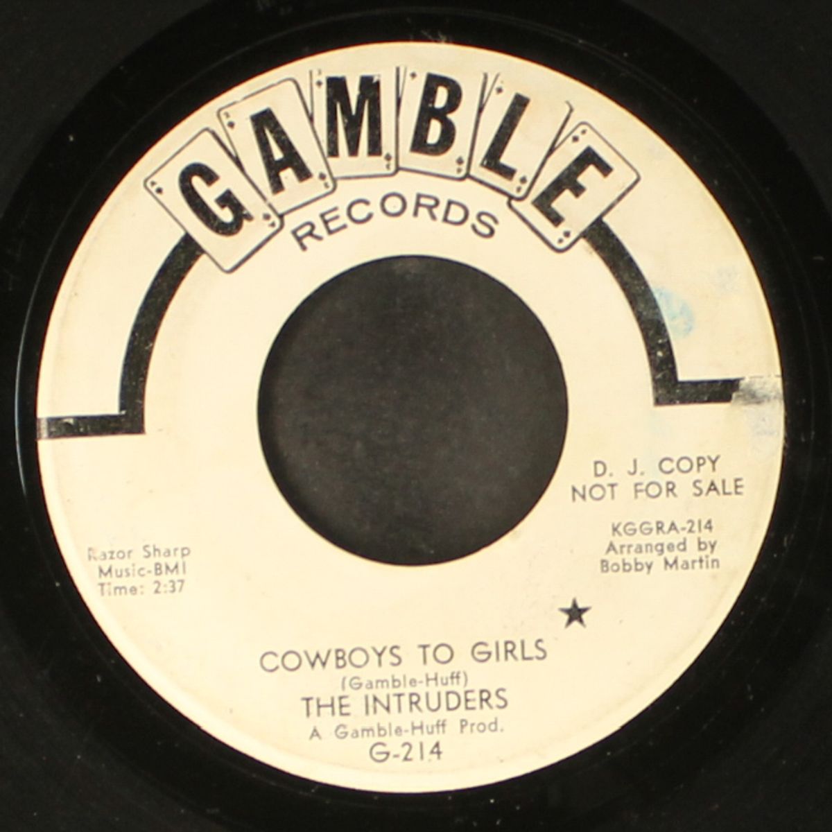 cowboys to girls / turn the hands of time by INTRUDERS
