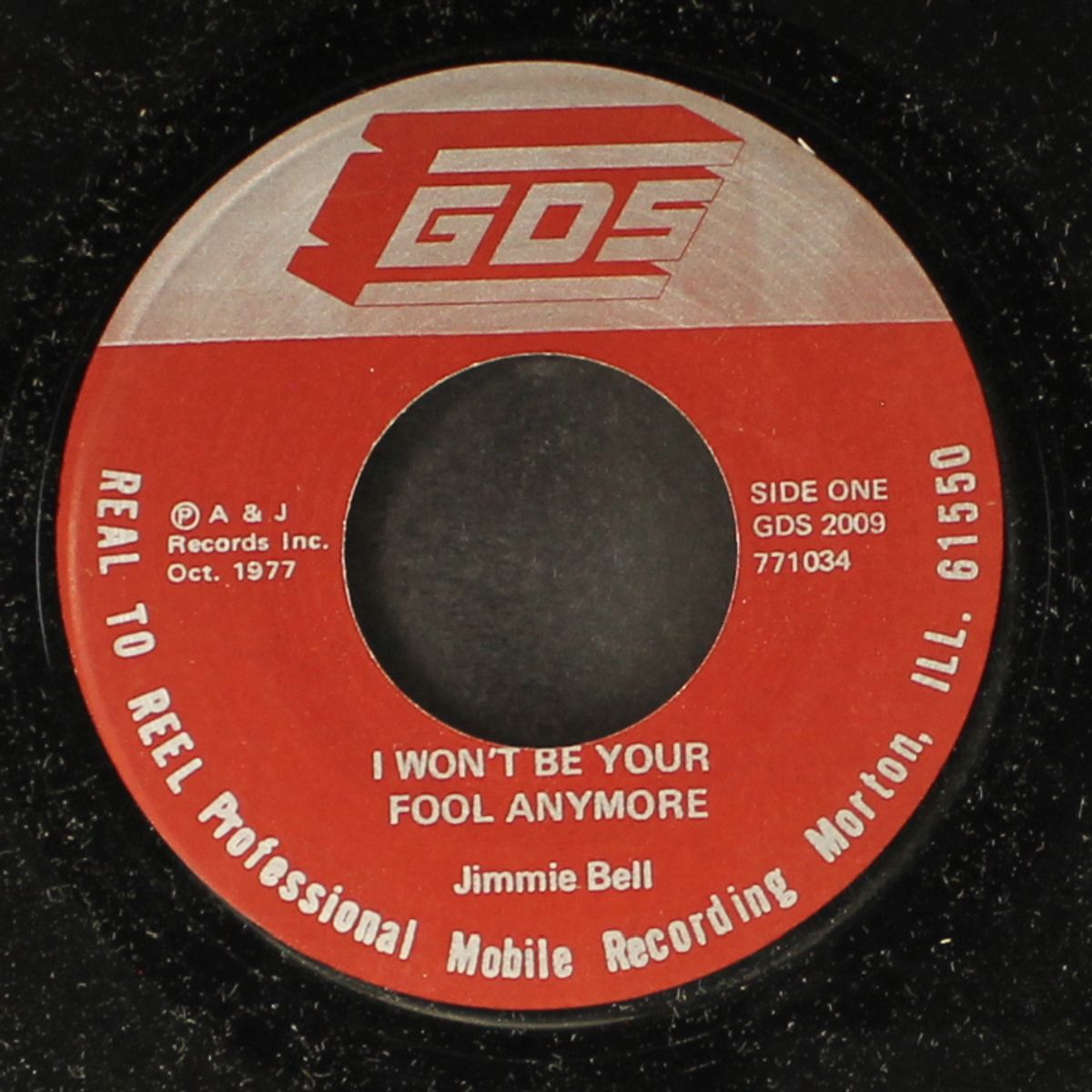 i wont be your fool anymore / jimmie's boogie by JIMMIE BELL