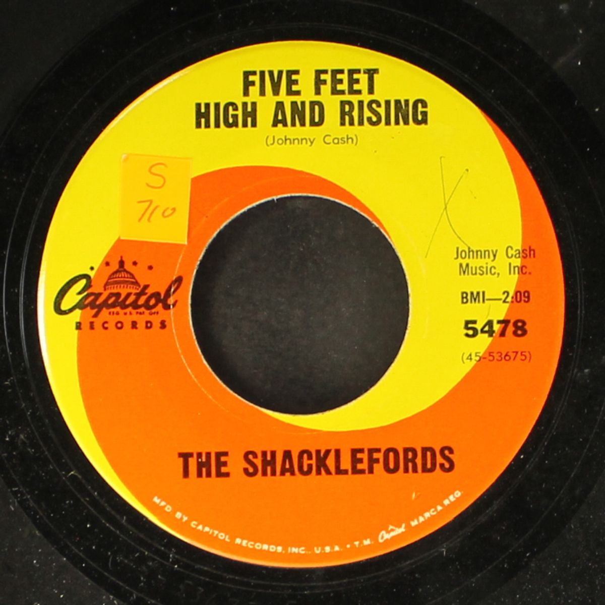 five feet high and rising by SHACKLEFORDS