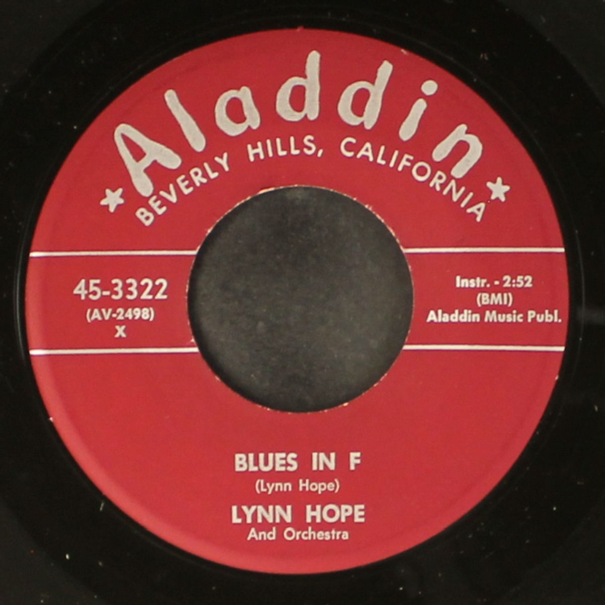 blues in f / cherry by LYNN HOPE