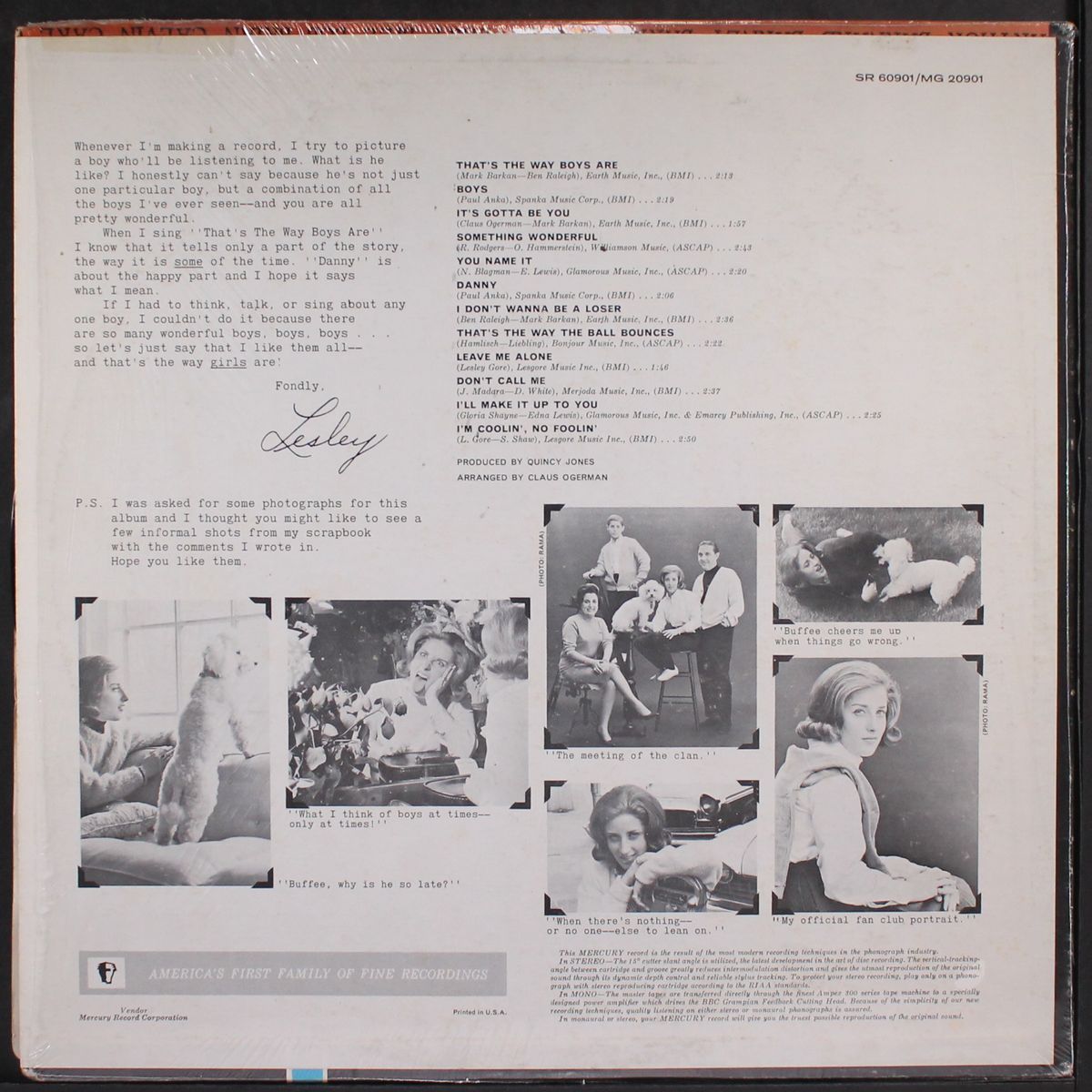 boys, boys, boys by LESLEY GORE