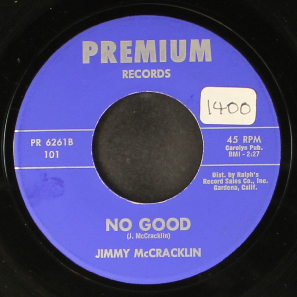 no good / you're the one by JIMMY MCCRACKLIN
