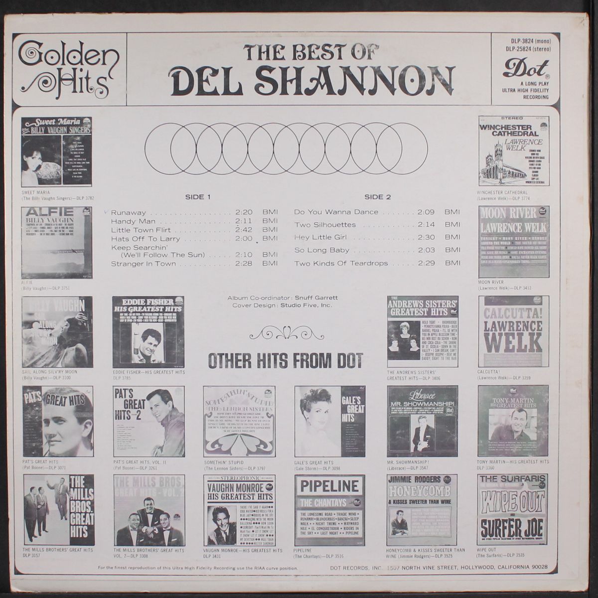 best of by DEL SHANNON
