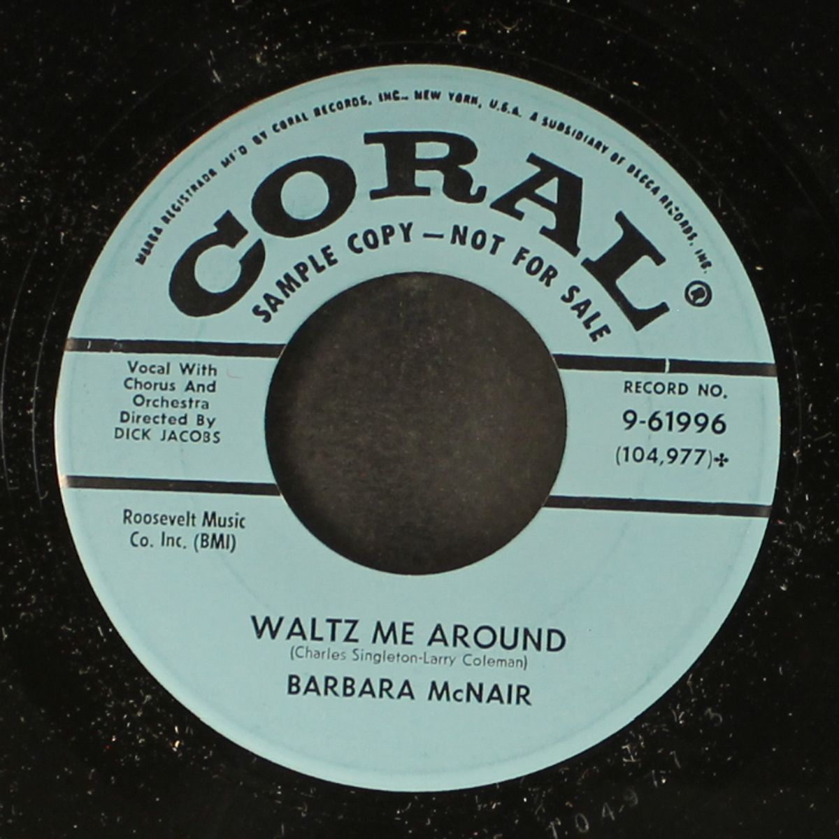 waltz me around by BARBARA MCNAIR