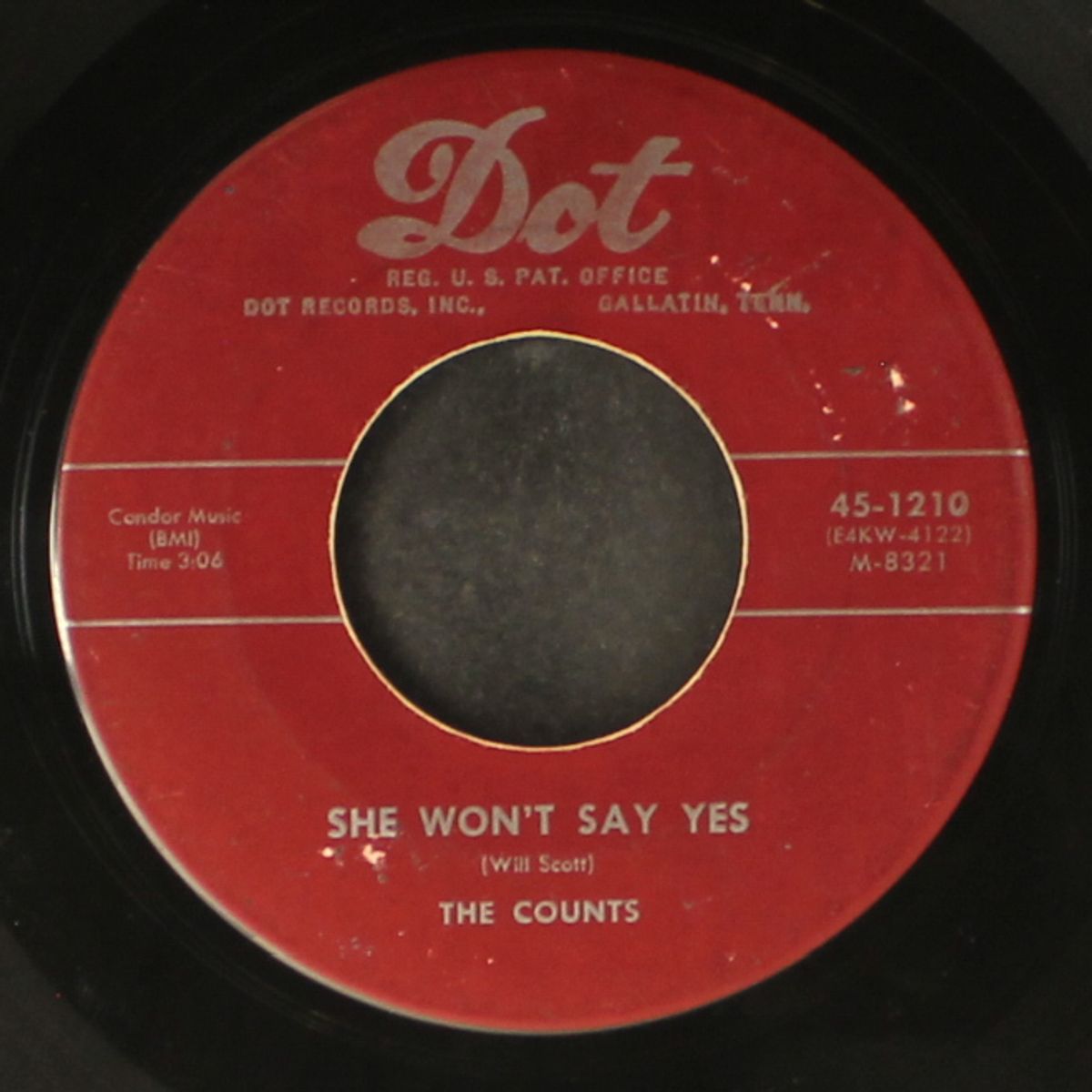 my dear my darling / she won't say yes by COUNTS