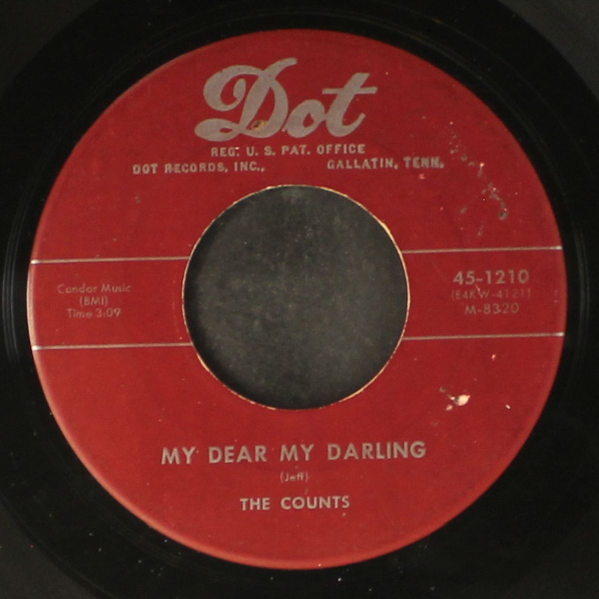 my dear my darling / she won't say yes by COUNTS