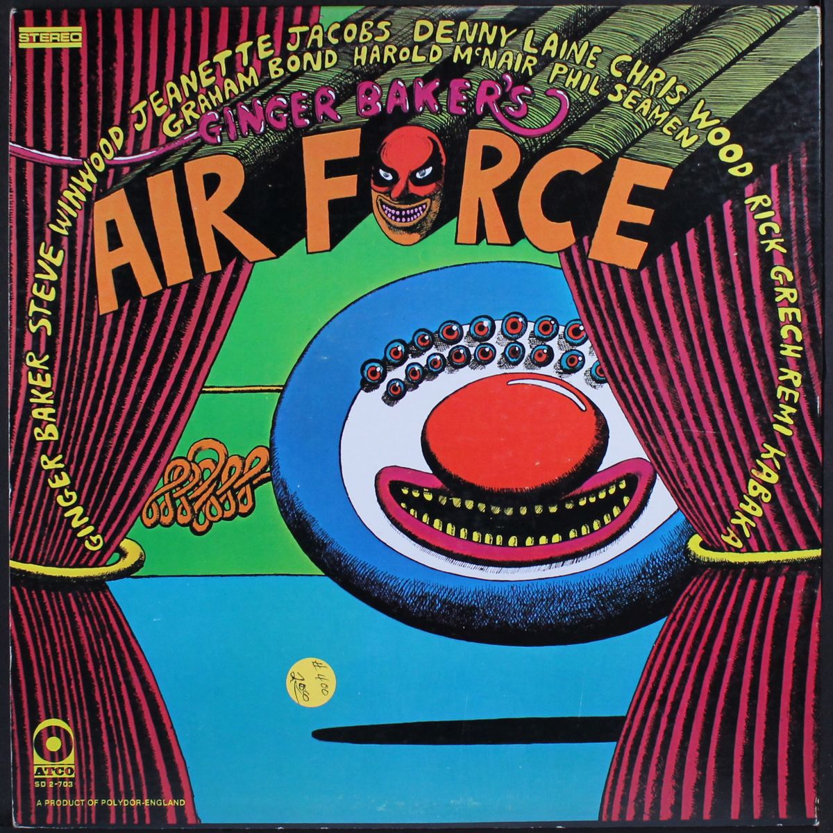 ginger baker's air force by GINGER BAKER'S AIR FORCE