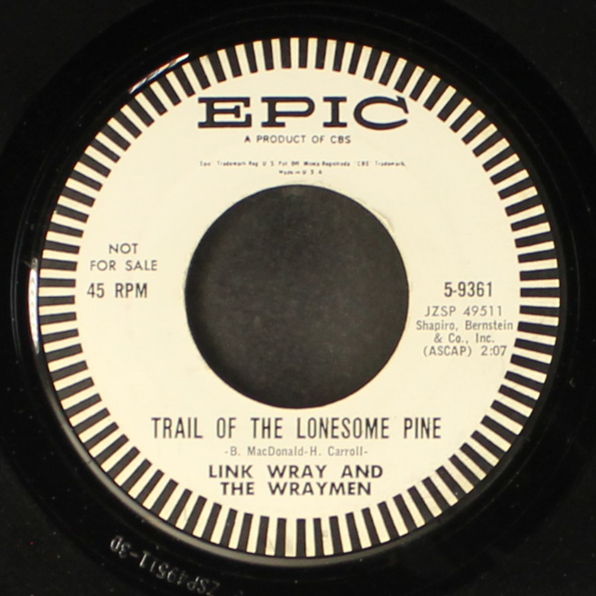 trail of the lonesome pine by LINK WRAY