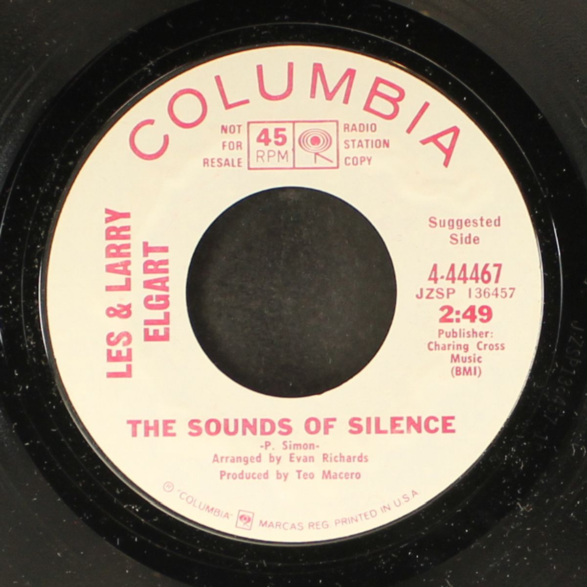 the sounds of silence / when i look in your eyes by LES & LARRY ELGART