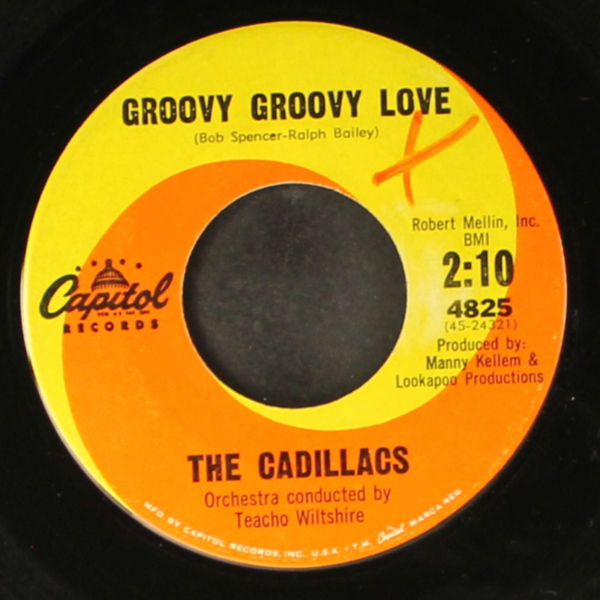 white gardenia / groovy groovy love by CADILLACS