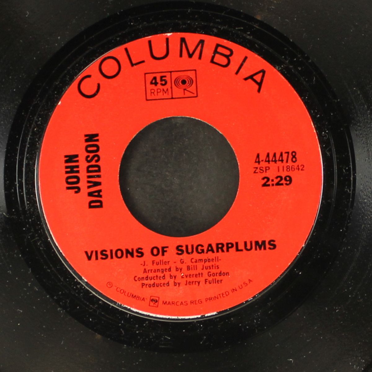 flame / visions of sugarplums by JOHN DAVIDSON