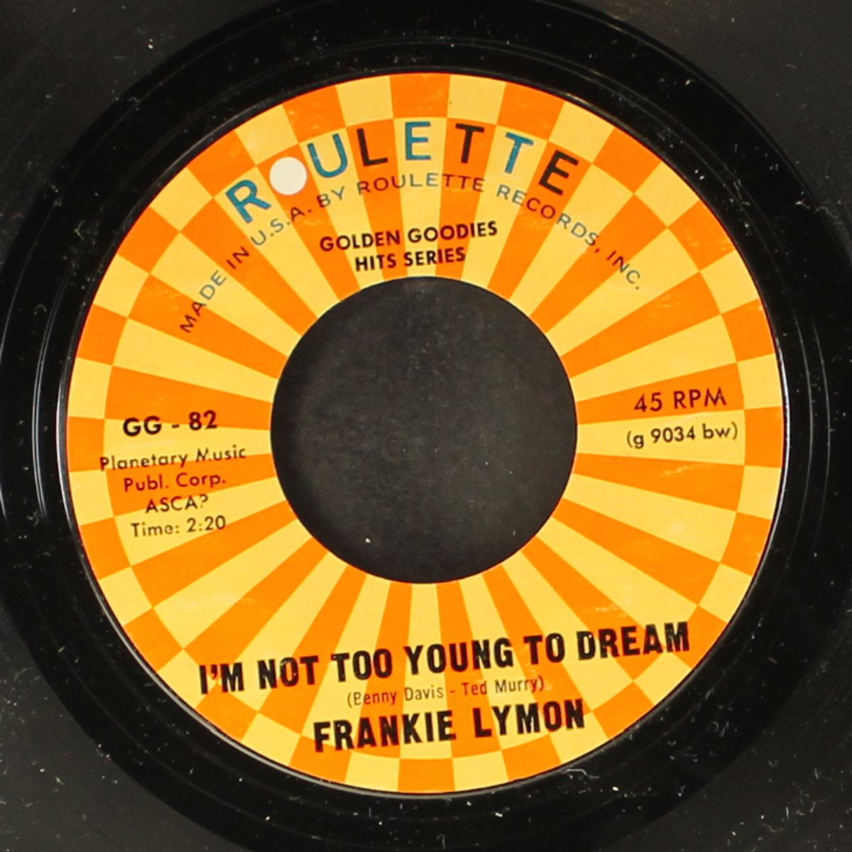 share / i'm not too young to dream by FRANKIE LYMON