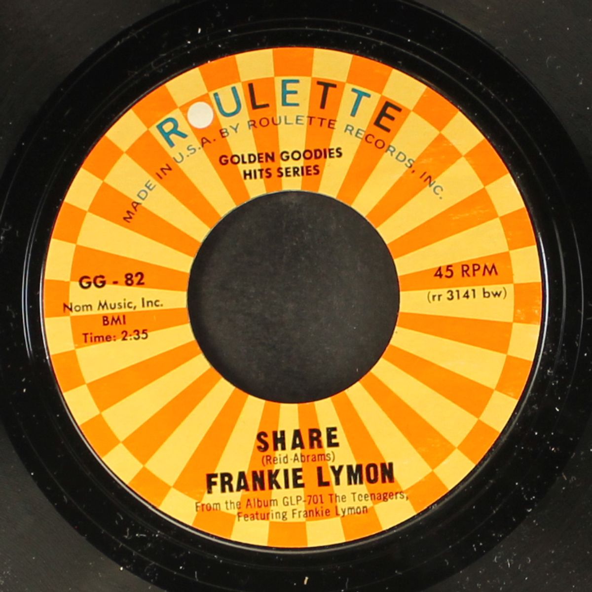 share / i'm not too young to dream by FRANKIE LYMON
