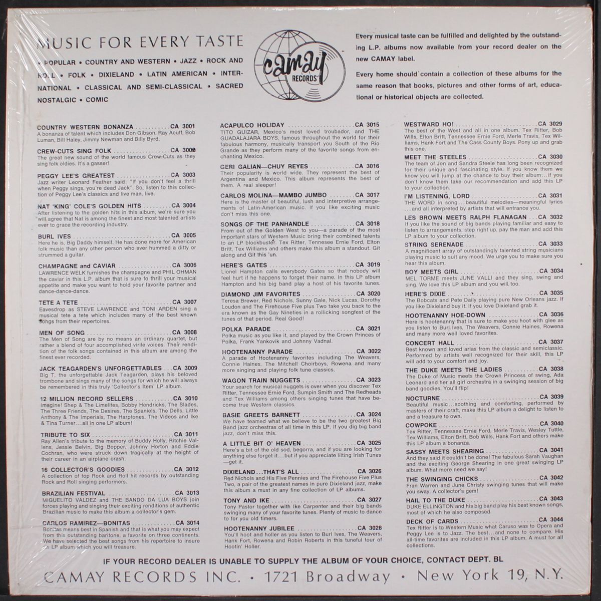 sing folk by CREW CUTS