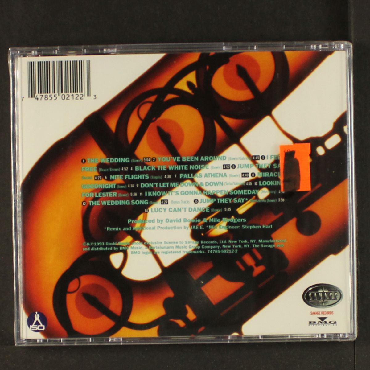 black tie white noise by DAVID BOWIE