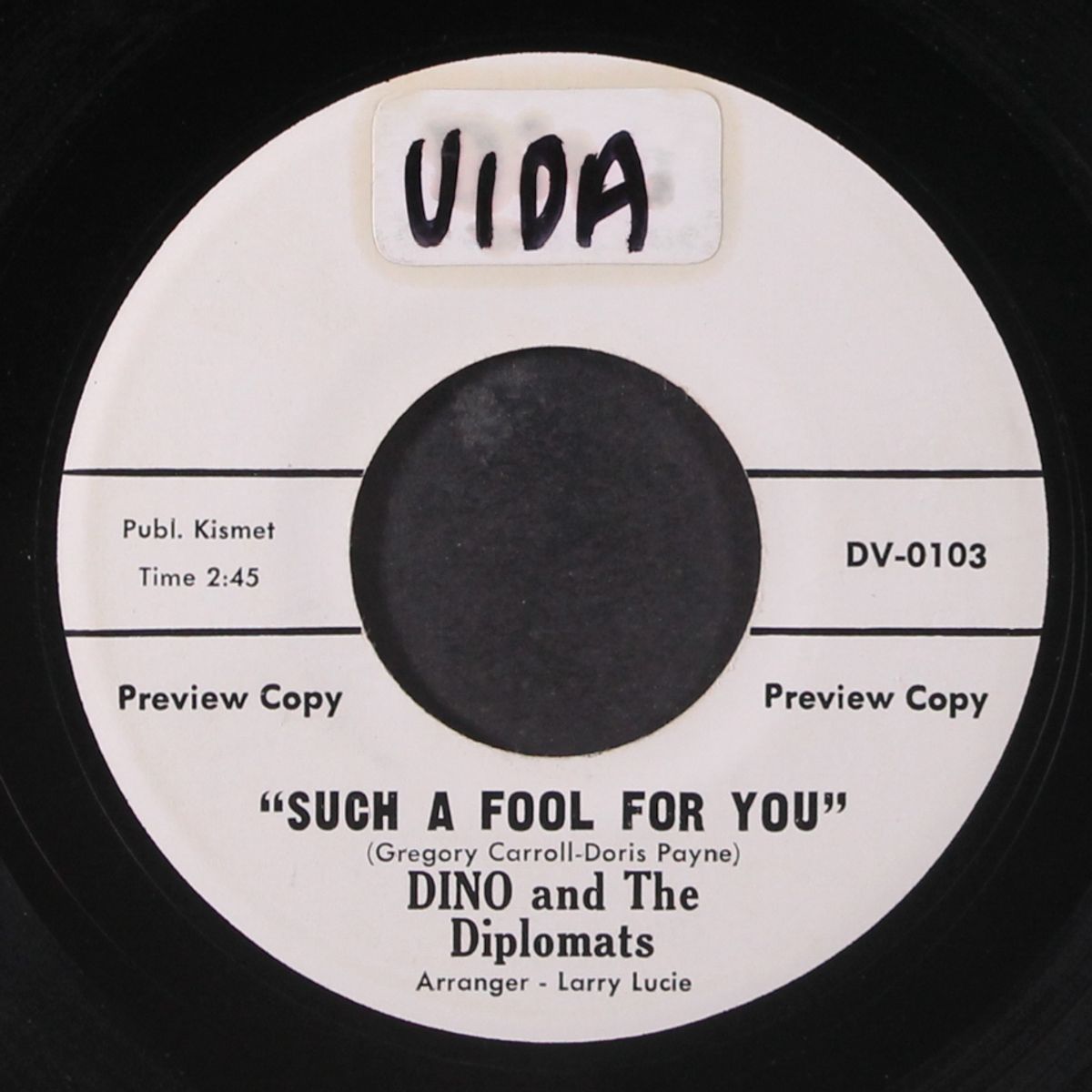 soft wind / such a fool for you by DINO & DIPLOMATS
