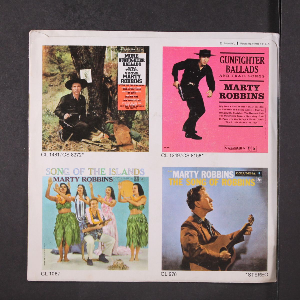 teenager's dad / cigarettes and coffee blues by MARTY ROBBINS