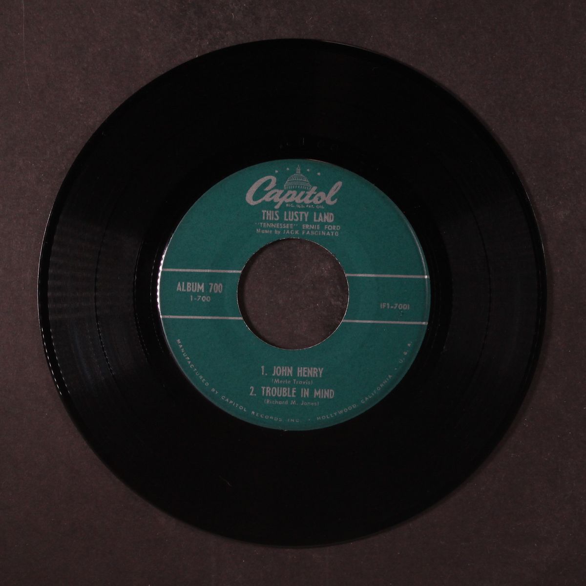 this lusty land, part 1 by TENNESSEE ERNIE FORD