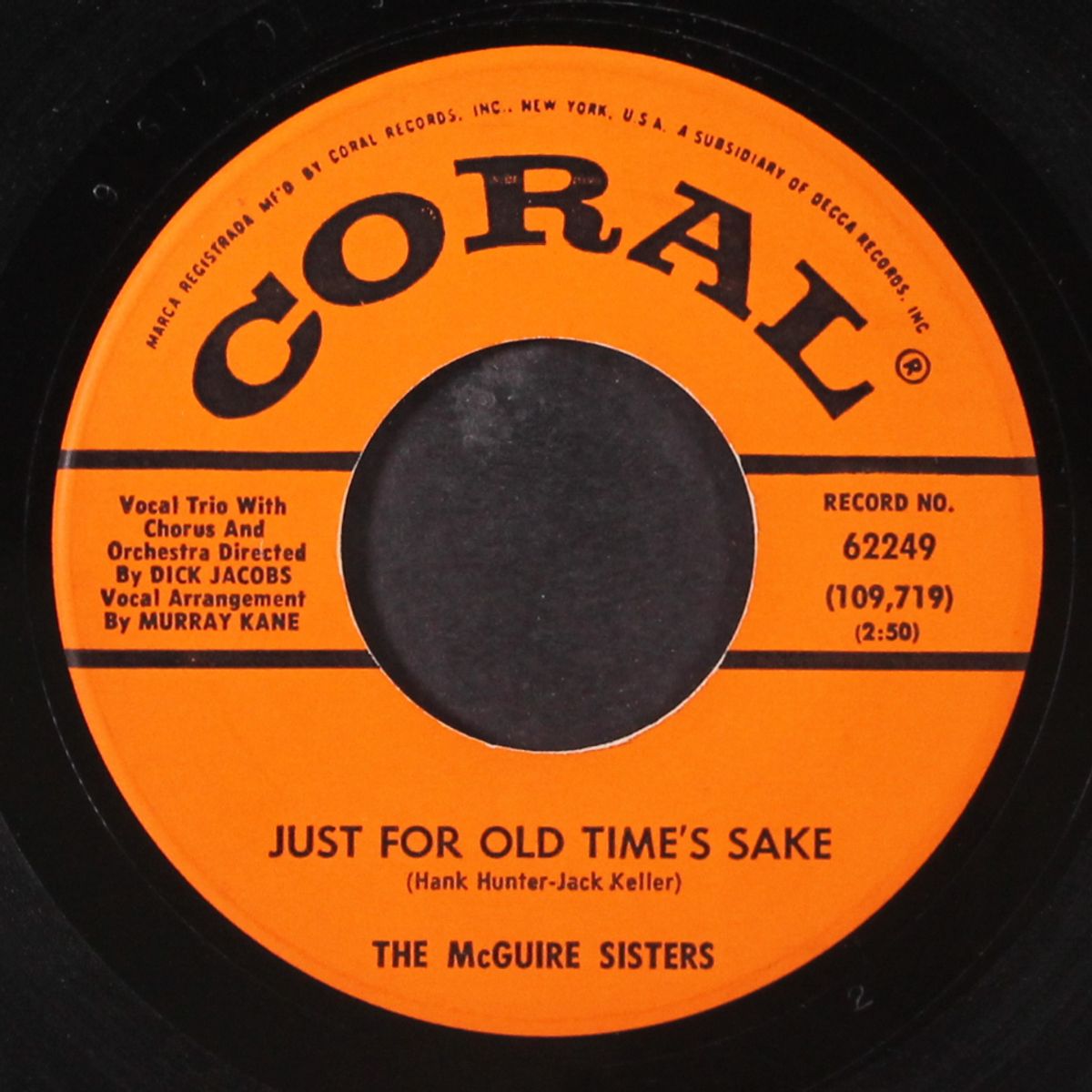 really neat by MCGUIRE SISTERS