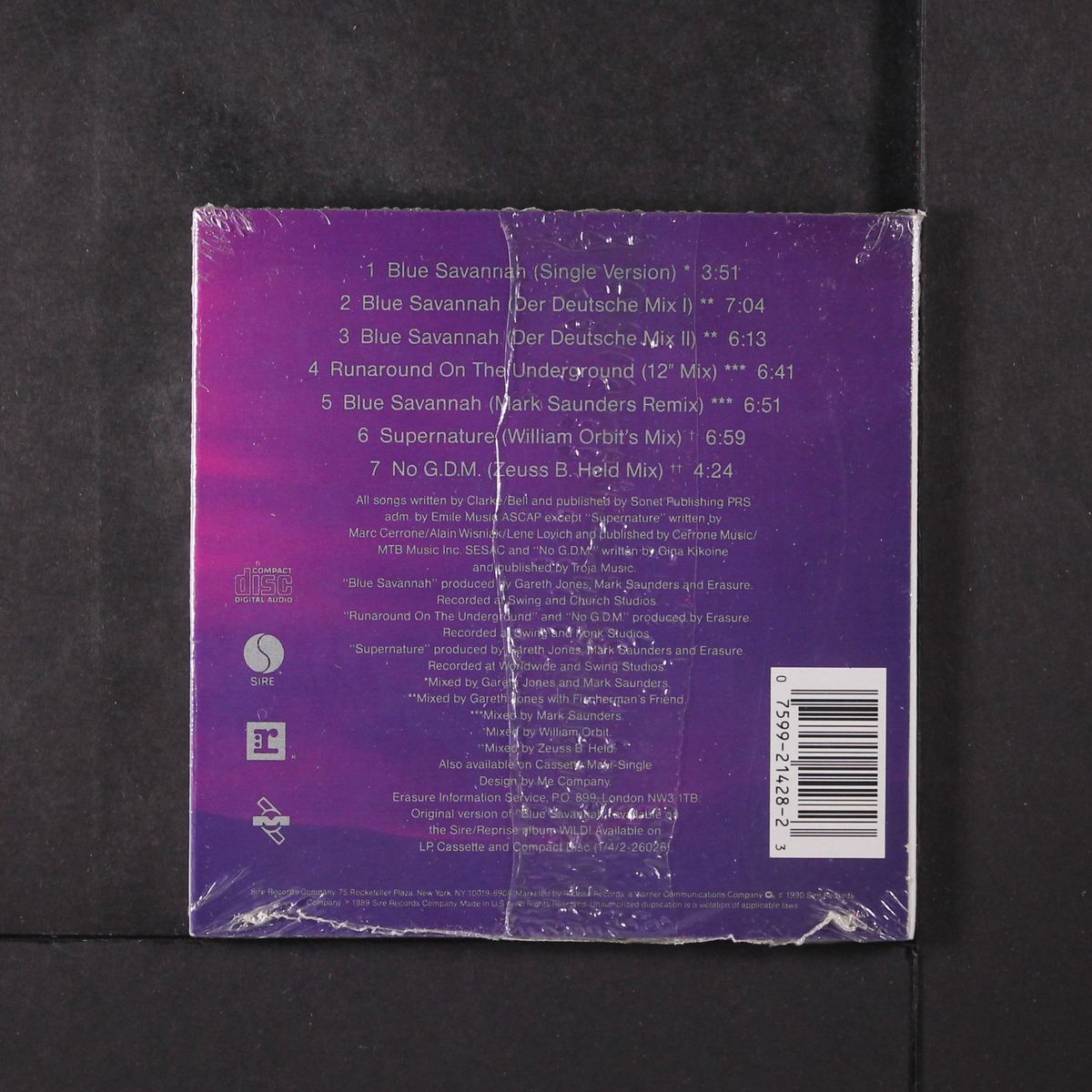 blue savannah by ERASURE