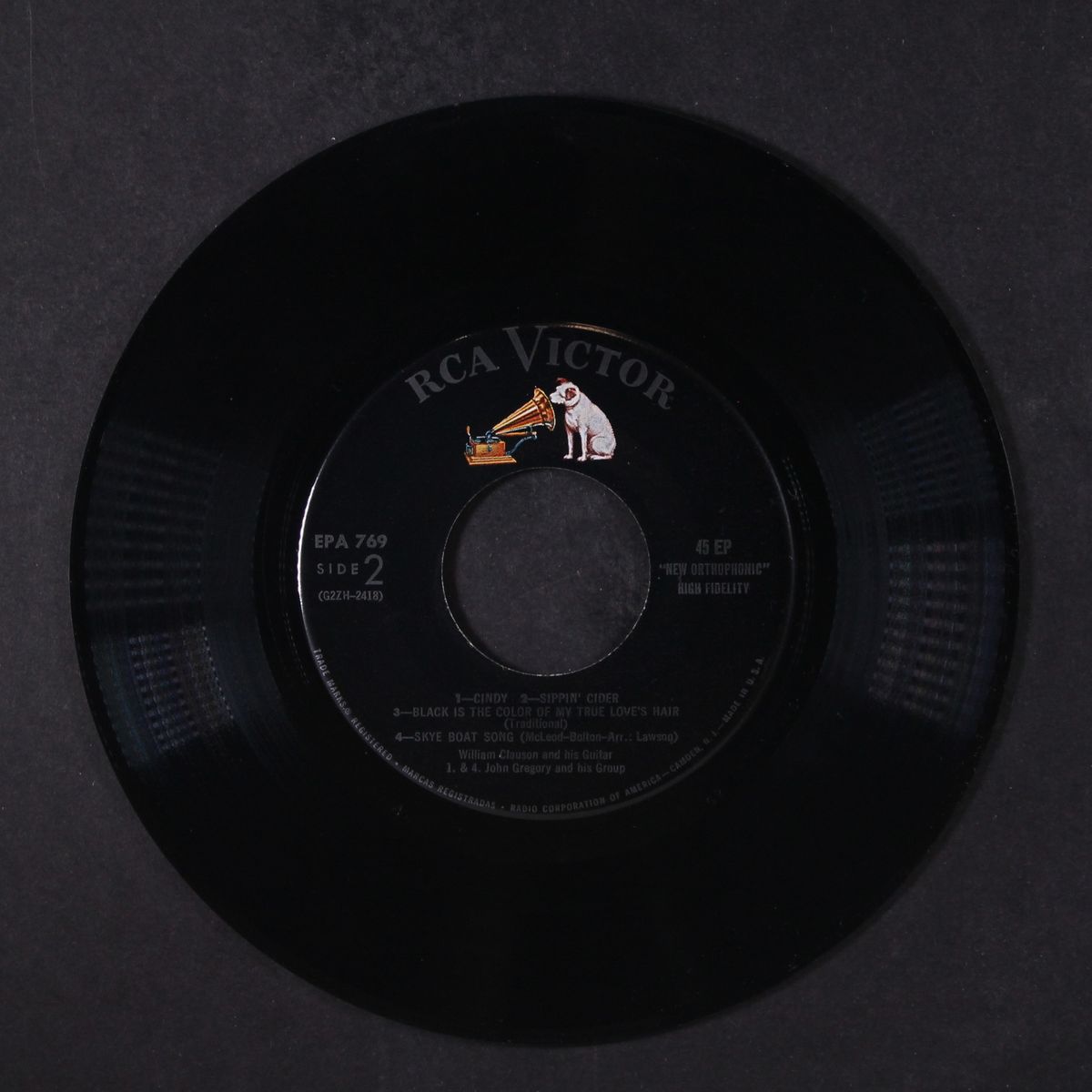 folk songs by WILLIAM CLAUSON