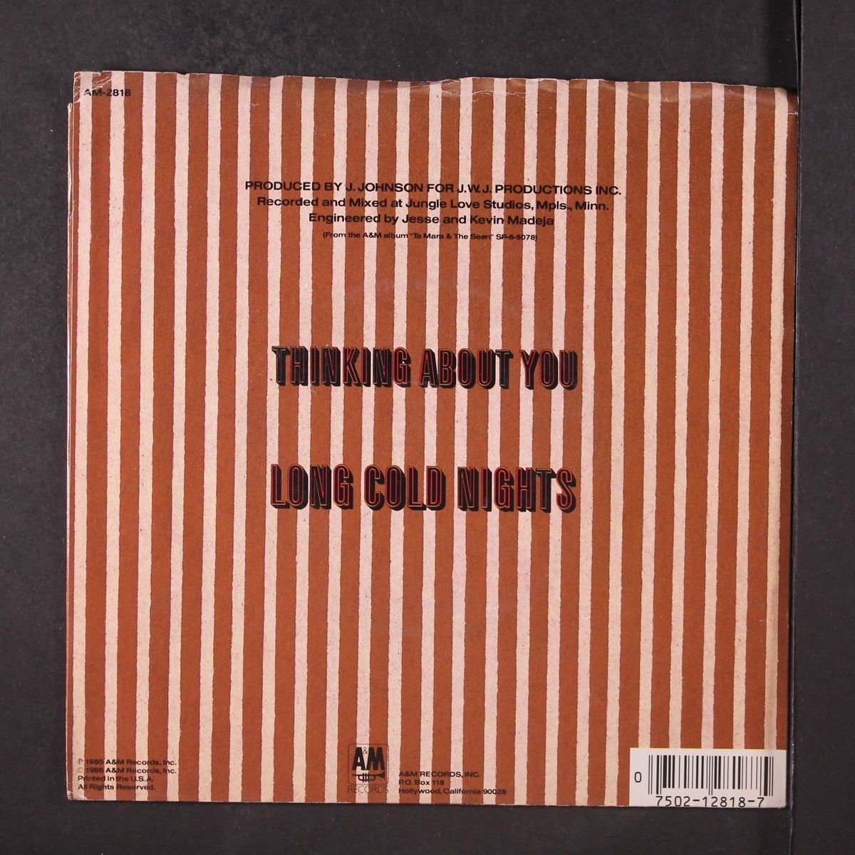 thinking about you / long cold nights by TA MARA & THE SEEN