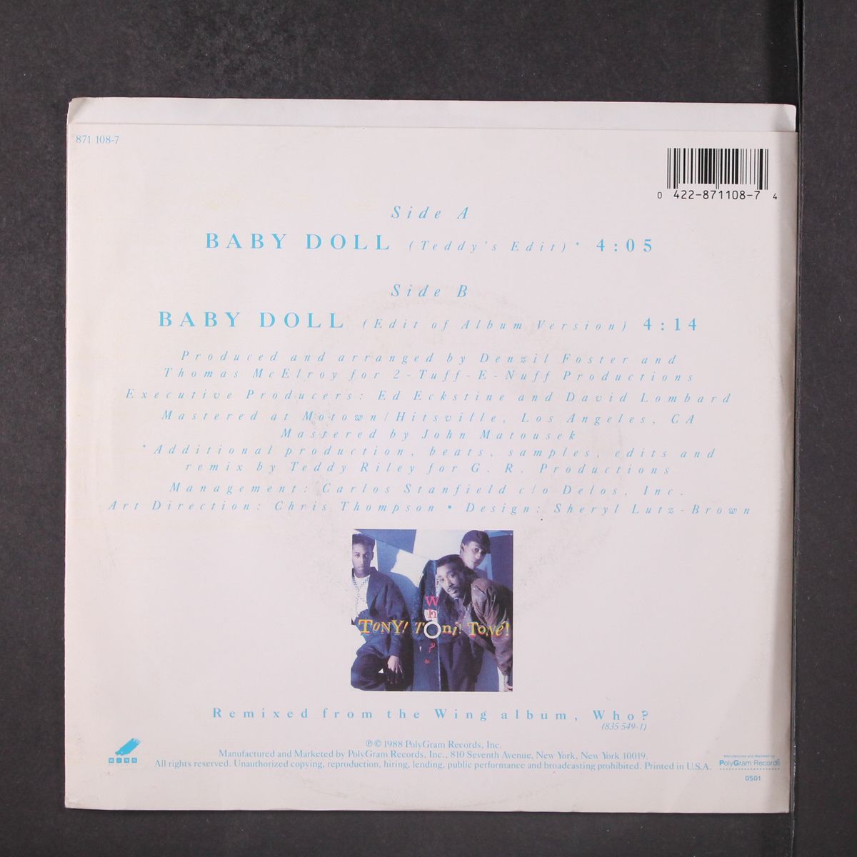 baby doll by TONY TONI TONE