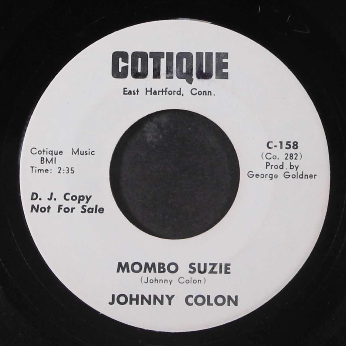 on campus / mombo suzie by DICKIE GOODMAN / JOHNNY COLON