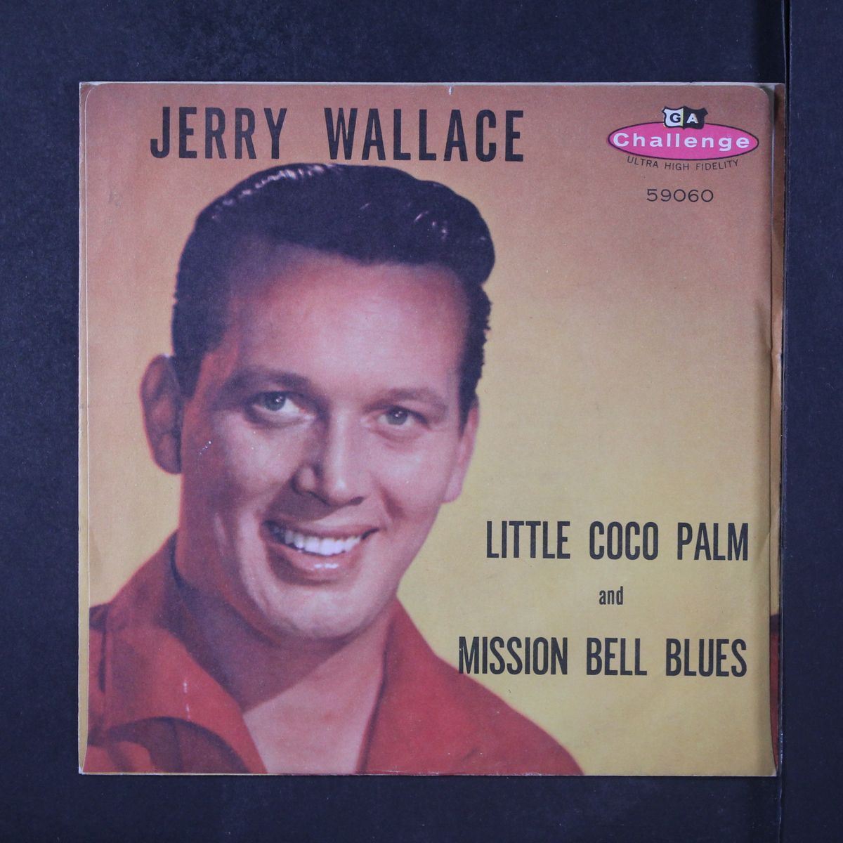 mission bell blues / little coco palm by JERRY WALLACE