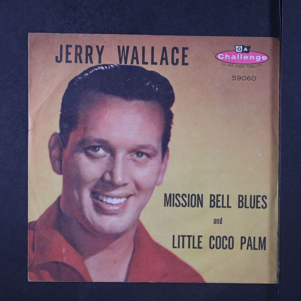 mission bell blues / little coco palm by JERRY WALLACE
