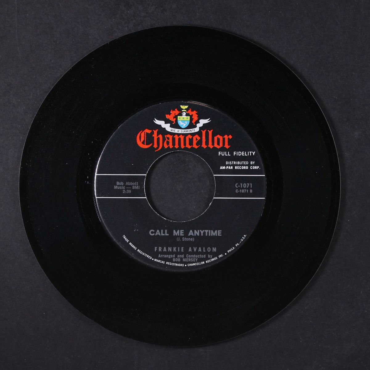 all of everything / call me anytime by FRANKIE AVALON