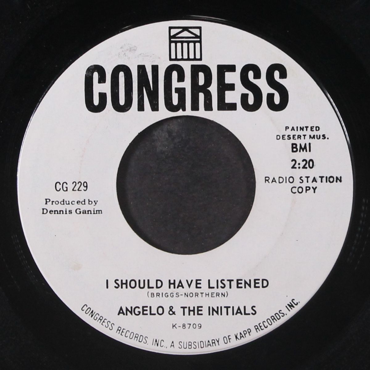 someday she'll love me / i should have listened by ANGELO & INITIALS