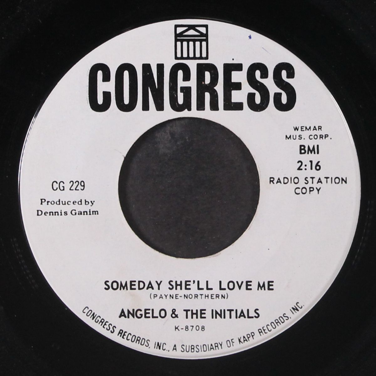someday she'll love me / i should have listened by ANGELO & INITIALS