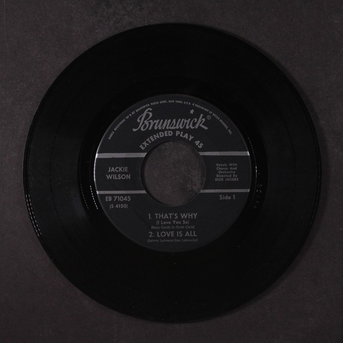 that's why (i love you so) by JACKIE WILSON