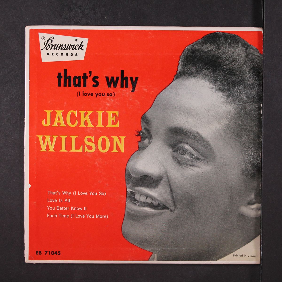 that's why (i love you so) by JACKIE WILSON