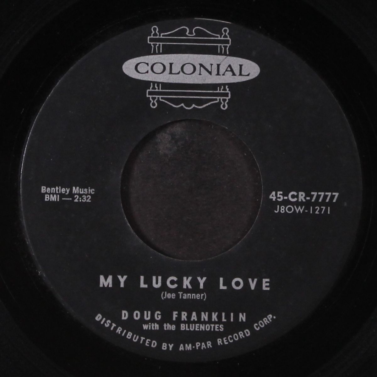 my lucky love / drizzlin' rain by DOUG FRANKLIN