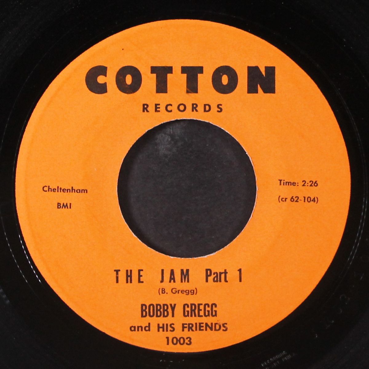 the jam / part 2 by BOBBY GREGG
