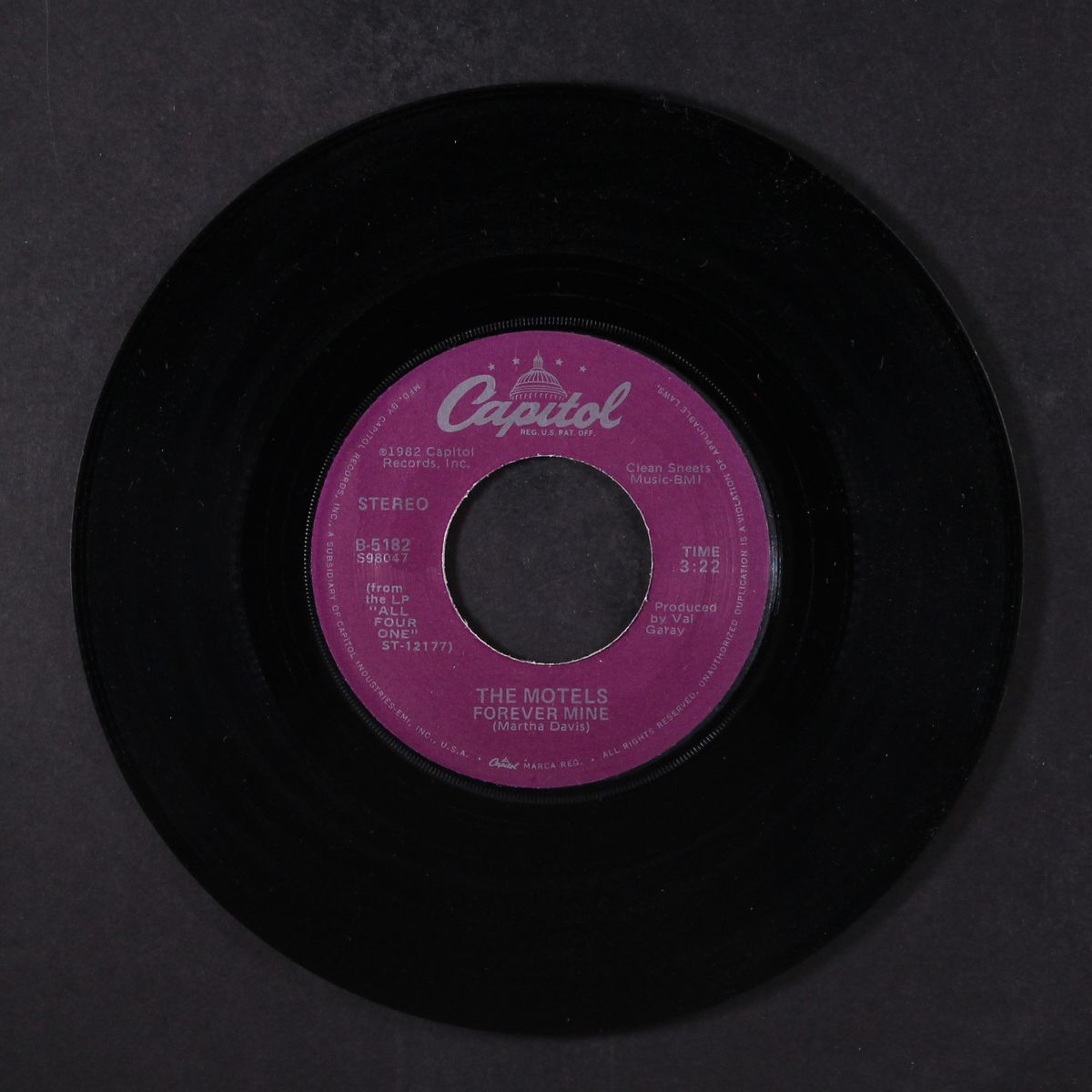 forever mine / so l.a. by MOTELS