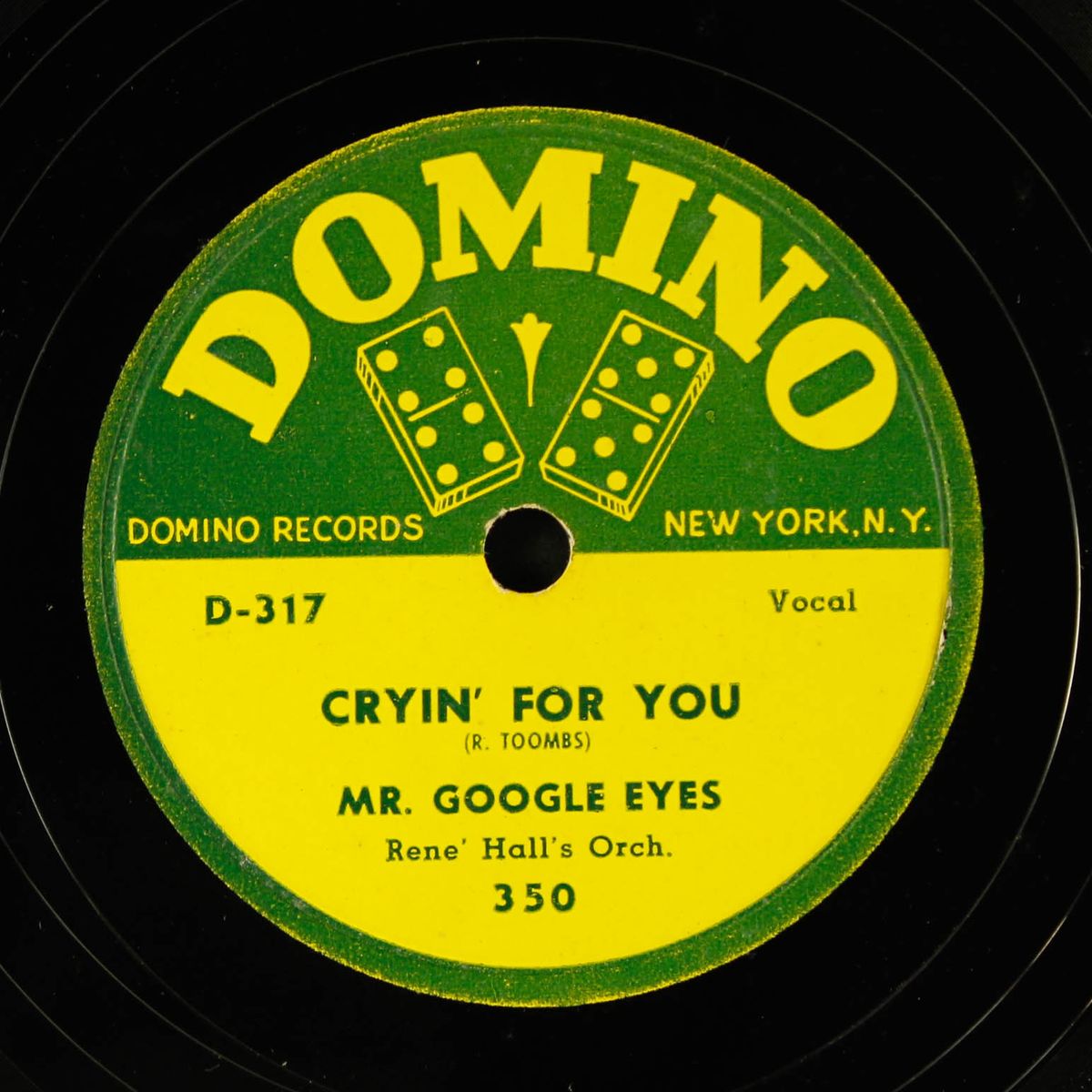cryin' for you / rock my soul by MR. GOOGLE EYES