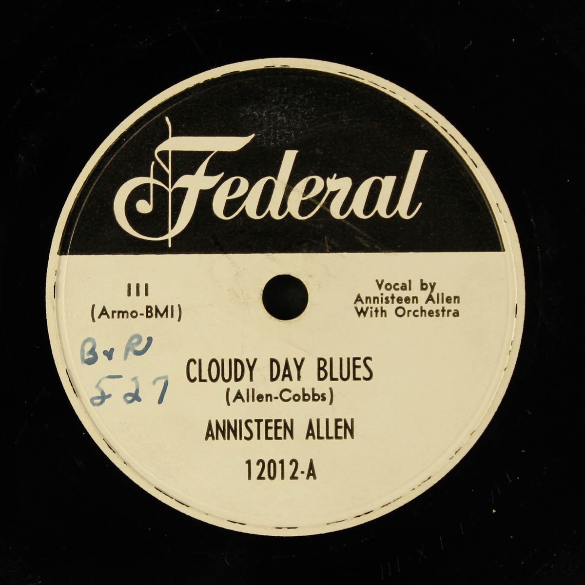 cloudy day blues / lies, lies, lies by ANNISTEEN ALLEN